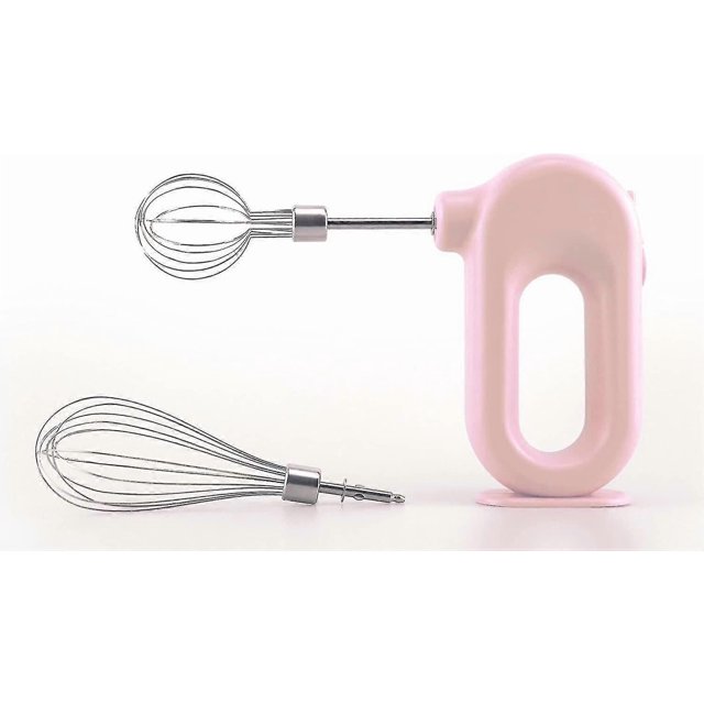Mini Hold Cordless Electric Hand Mixer,usb Rechargable Handheld Egg Beater With 2 Detachable Stir Whisks 4 Speed