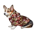 thumbnail image 7 of Haiem Leaf And Fruit for Winter Dog Hoodie Sweatshirts with Pockets Warm Dog Clothes for Small Dogs Chihuahua-Small, 7 of 7