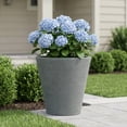 thumbnail image 2 of Algreen Olympus 20" Self-Watering Planter, Warm Grey Resin, 2 of 6