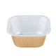 thumbnail image 2 of Moldes de Aluminio Reutilizables para Cupcakes, con Tapa, Resistentes Al Calor, Sin Bandeja para Hornear, Ideales para Cupcakes y Postres, para Fiestas o Bodas, Juego de 100 Unidades., 2 of 2