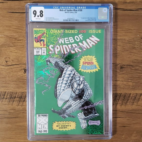 Web of Spider-Man #100 - CGC 9.8 Comic Book