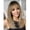 Ash Brown Balayage, variant on Beginner Friendly Layered Wig with Bangs for Women | Easy to Wear,synthetic wig,glueless Straight hair,Natural Looking,Wig for Daily Party,20inch,Brown Highlight