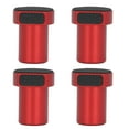 thumbnail image 2 of Woodworking Hole Bench Stop, Compact Size 4PCS Red Aluminum Alloy 20mm Bench Dogs Side Top Non Slip Pad  for Workpiece Clamping Fixing, 2 of 7