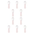 thumbnail image 1 of Guardurnaity Limpiadores de lengua Raspador Cuidado de la boca Herramienta Cepillo de higiene Plástico Útil Cepillo de reutilizable de doble cara Rosa claro 10Conjunto, 1 of 6