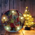 thumbnail image 1 of Cuadros Decorativos DIY diamante pintura LED lámpara taladro parcial forma especial decoración de Navidad Sywqhk Nuevos Originales, 1 of 1
