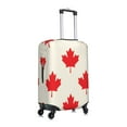 thumbnail image 3 of Fotbe Happy Canada Day Luggage Cover Protector,Suitcase Protector,Scratch and Dirt Resistant,Fits 18-32 Inch Luggage-Large, 3 of 9