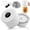 2025 New Model (White), variant on Mason Jar Vacuum Sealer with Electric One-Touch Pump, Wide and Regular Mouth Lids