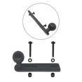 thumbnail image 5 of 1set Motorcycle Handlebar Pump Mount With Ball Head For Action Cameras Dslr Sjcam Smartphones Accessories, 5 of 5