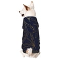 thumbnail image 1 of Balery Copper-Gold Gloss Outline Flower Sudadera con Capucha para Perros Pequeños – Ropa para Mascotas, Disfraz para Perros y Gatos, Ideal para Fiestas y Cosplay-Medium, 1 of 7