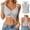 Grey, variant on Ribbed Tank Tops for Women Built in Bra Cropped Spaghetti Strap Sleeveless V Neck Racerback Fitted Tee Athletic Workout Casual Basic Top (Black,M)