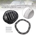 thumbnail image 2 of 12 Bolt Black Aluminum Differential Rear End Cover For GM Chevy C10 8.75" truck, 2 of 15