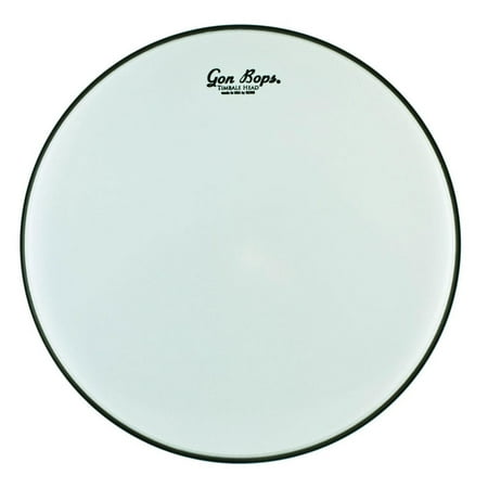Gon Bops Remo 13" Smooth White Timbale Head with GB Logo