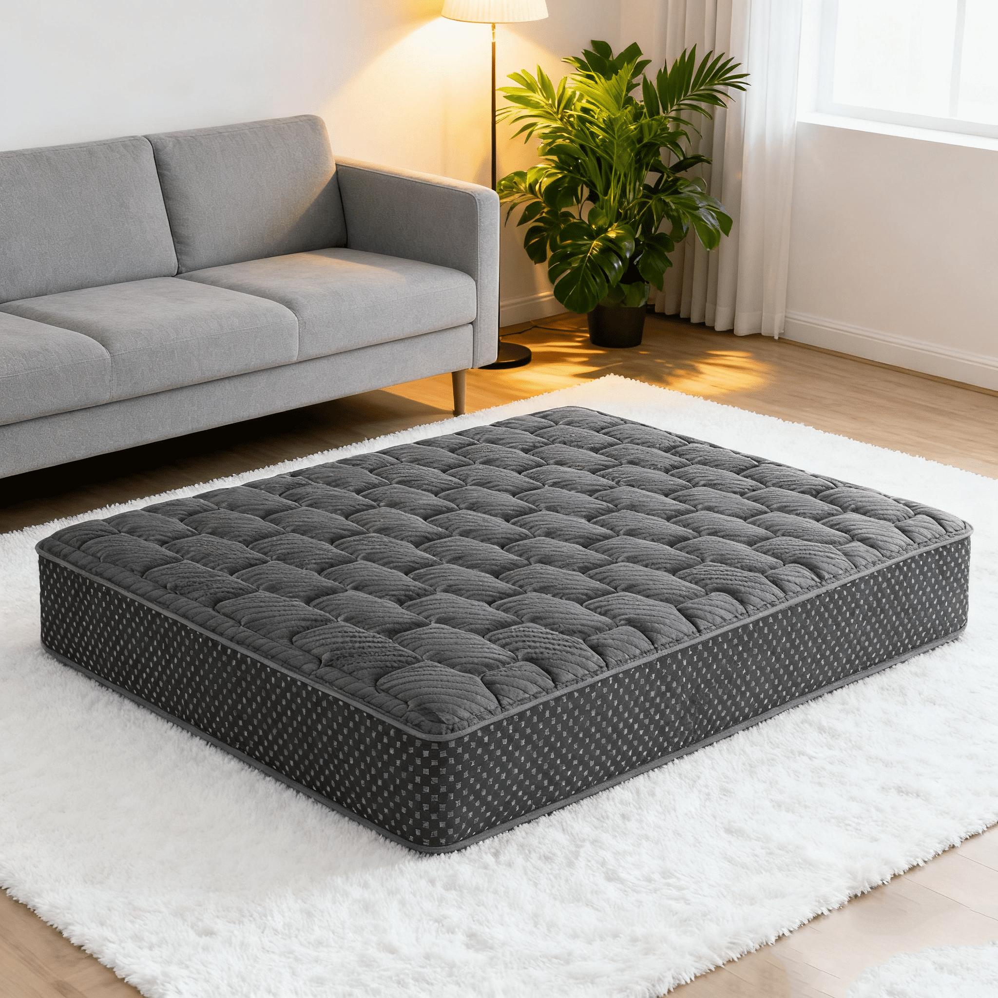 King Size 13 Inch Firm Hybrid Mattress, Cooling Gel Memory Foam and Innerspring with Edge Support, CertiPUR-US Certified, Motion Isolation, Adjustable Base Compatible