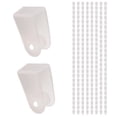 thumbnail image 2 of 200 Clips de Plástico para Llaveros, Conector Acrílico, Transparentes Manualidades, Accesorio, 2 of 5