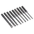 thumbnail image 5 of Masonry Drill Bit Set Carbide Tip Rotary Hammer Tool for Brick Concrete Rock 4?12mm Diameter160mm, 5 of 5