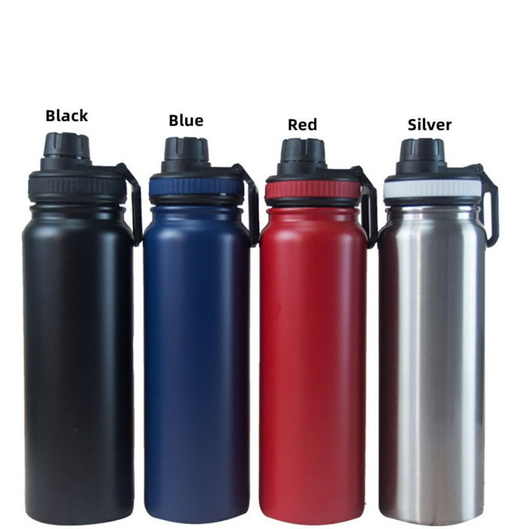 Large Capacity Thermos Water Bottle For Tea Portable Thermal Mug Stainless  Steel Cup Sport Cycling Vacuum Flask Insulated (Size : 1000ml 34oz, Color 