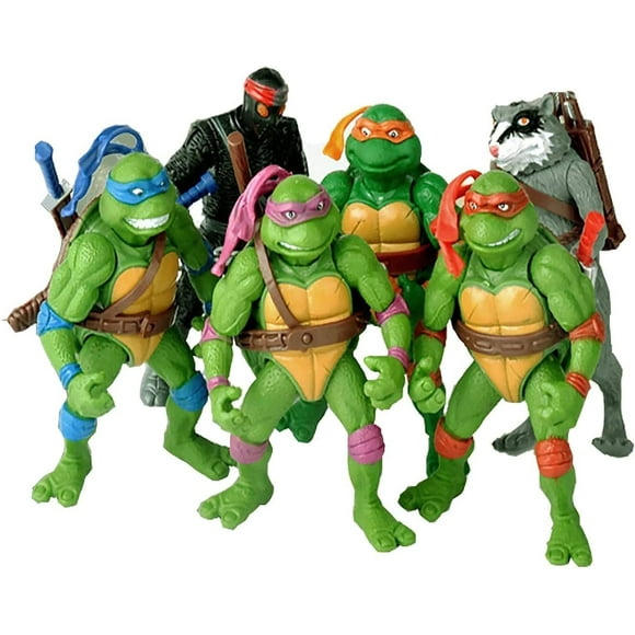 Ninja Turtles Toys | 6 PCS Teenage Mutant Ninja Turtles | TMNT New Action Figures Collection Toys Set Gift | 4.7inch Turtles Toys Set For Birthday Gifts