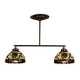 thumbnail image 5 of Meyda Tiffany 123357 27" L Pinecone Dome 2 Light Island Chandelier - MultiColor, 5 of 5