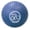 Standard 5" Blue, variant on Orb Massage Balls, Vary in Size and Color, Deep Tissue Massage, Muscle Relief, Promotes Flexibility, Hamstring, Quadriceps, Calf, Multi-Directional Massage Ball, Working Out
