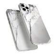 thumbnail image 6 of DesignSkinz White & Grey Marble Surface V3 Full-Body Skin Decal Wrap Cover for iPhone 16 Pro, 6 of 9