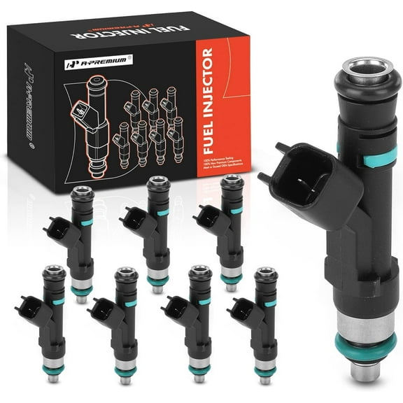A-Premium Fuel Injectors Compatible with Ford F-150 2009-2010, Expedition 2009-2014 & Lincoln Navigator 2009-2014, 5.4L 8-PC Set