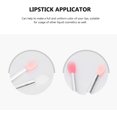 thumbnail image 4 of xianlin-6Pcs Multifunctional Silicone Lip Brushes Translucent Flesh Pink Watermelon Red Portable Makeup for Lip Gloss Lipstick Essential Cosmetic Tool Kit for Home Salon Use, 4 of 4