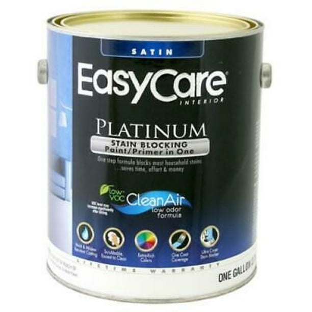 1PK ECPSEN True Value EasyCare Platinum Paint & Primer In One QT 4/PK