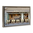 thumbnail image 2 of Stupell Industries Traditional Parisian Outdoor Seating Cafe Brown Floating Frame Canvas Art, 31 x 21, by Alan Blaustein, 2 of 8