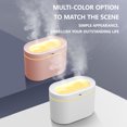 thumbnail image 5 of Humidifiers for Bedroom Skegnu Desktop Humidifier 800ML Humidifier Double Nozzle Humidifiers Diffuser USB Aroma Diffuser With Coloful Light Desktop Humidifier on Clearance, 5 of 6