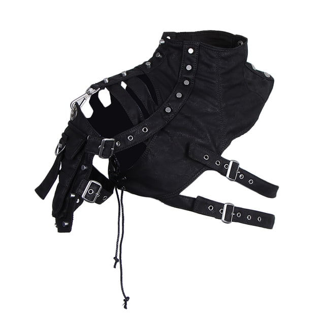 Pauldron de cuero Vintage Sunnimix steampunk con bolso de hombro para mujer