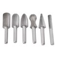thumbnail image 4 of "6-Piece High-Speed Rotary Carving Set - Bearing Steel Engraving Tools for Wood, Metal & Stone", 4 of 6