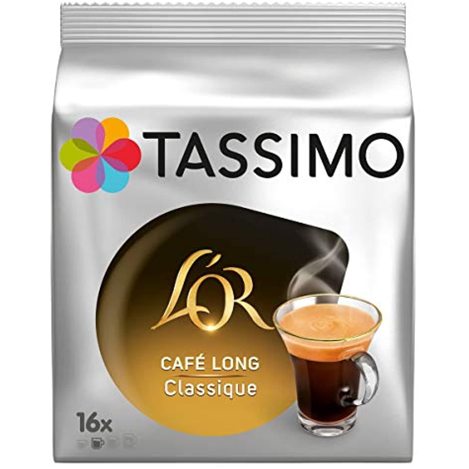uitslag Hallo Geef energie Tassimo Cafe Long Classic Discs - Walmart.com