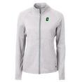 thumbnail image 2 of Women's Cutter & Buck  Heather Gray Charlotte 49ers Adapt Eco Knit Heather Recycled Full-Zip Jacket, 2 of 3