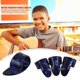 thumbnail image 2 of Sywqhk 4 Uds guitarra celuloide ukelele guitarra plectro instrumento Pick (azul oscuro) Sywqhk Alta Calidad, 2 of 6