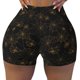 thumbnail image 2 of Fotbe Gold Spiders And Cobwebs Shorts Sin Costuras – Shorts Deportivos de Cintura Alta para Mujer, Elásticos para Gimnasio, Yoga, Running o Ciclismo-Small, 2 of 8