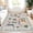 Beige Zoo, variant on MJIAexp Jungle Animal Print 5x7 Area Rugs for Living Room, Green Soft Washable Rugs for Bedroom Ultra-Thin Non-Slip Modern Rug, Stain Resistant Rug Carpet for Dining Room