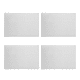 thumbnail image 2 of Lámina de malla, 4 paquetes de paneles de alambre de 20 mallas, para rejillas de ventilación, hogar, cocina, jardín, 210 x 300 mm, 2 of 4