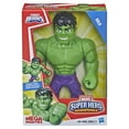thumbnail image 2 of Marvel: Superhero Adventures Hulk Kids Toy Action Figure for Boys and Girls (10"), 2 of 13