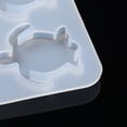 thumbnail image 3 of 1pc Turtle Pendant Silhouette Silicone Molds Resin Casting Molds For UV Resin Epoxy Resin Jewelry Making White 85x110.5x5.5mm Turtle: 66.5x64.5mm and 36.5x35.5mm DIY, 3 of 4