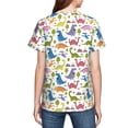thumbnail image 5 of Fuzoiu Cute Dinosaur Print Youth Short Sleeve T-Shirt,Youth Dry-Fit Active Athletic T-Shirt,Short Sleeve Tops Tees for School, Sports, and Casual Wear, 5 of 6