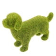 thumbnail image 5 of Qumonin Fake Moss Animals Dog Statues Flocking Figurines for Garden, 5 of 5