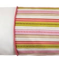 thumbnail image 3 of Celine Round Applique Small Petite Throw Pillow, 6" x 20", 3 of 5