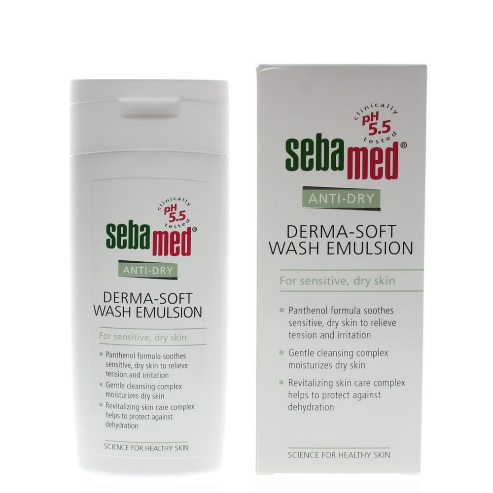 Sebamed Anti Dry Derma Soft Wash Emulsion For Sensitive Dry Skin 200ml