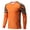 Orange, variant on HULIJA Kids Boys Soccer Jersey Shirts with Padded Protective Goalie Kepper Tops Goalkeeper T Shirt Red 22