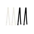 thumbnail image 1 of INSPIRE CHIC Women's Solid ColorClear Invisible Adjustable Bra Shoulder Straps Skin Color 1+Black, 1 of 4