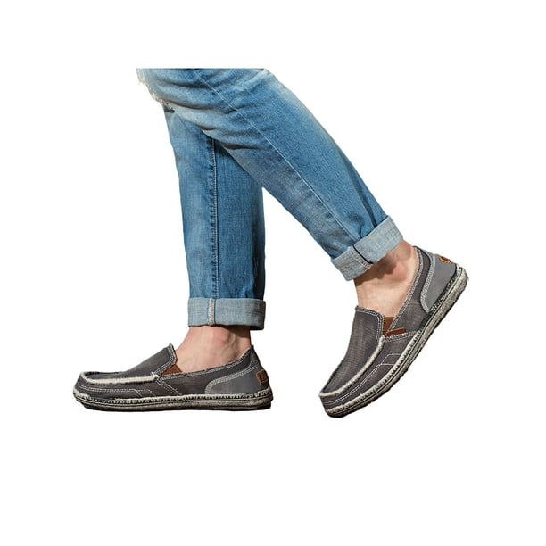 casual flat canvas shoes