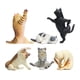 thumbnail image 2 of 6 / Set Funny Figuras Estatuas Figuras De Animales Regalos De Aprendizaje Macarena Estatuilla de coche, 2 of 8