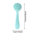 thumbnail image 3 of Cepillo facial de silicona para limpieza profunda, exfoliante suave, herramienta de masaje para el cuidado de la piel, favorece la circulación sanguínea, 3 of 8