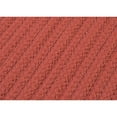 thumbnail image 3 of Colonial Mills 1.1' x 1.4' Terracotta Red Solid Braided Reversible Area Throw Rug Sample, 3 of 5