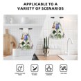 thumbnail image 4 of Disketp Vintage Flower Hanging Kitchen Towel Tie Towels Tea Bar Dish Cloths Dry Towel for Laundry Room Decor (18*14in), 4 of 7